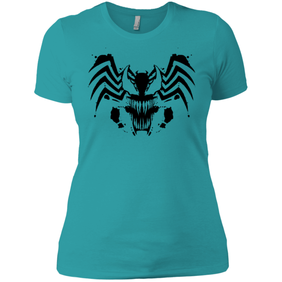 T-Shirts Tahiti Blue / X-Small Symbiote Rorschach Women's Premium T-Shirt