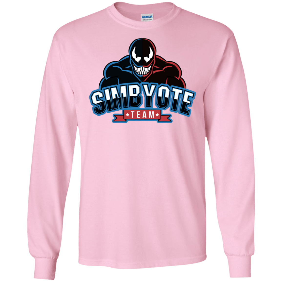 T-Shirts Light Pink / S Symbiote Team Men's Long Sleeve T-Shirt