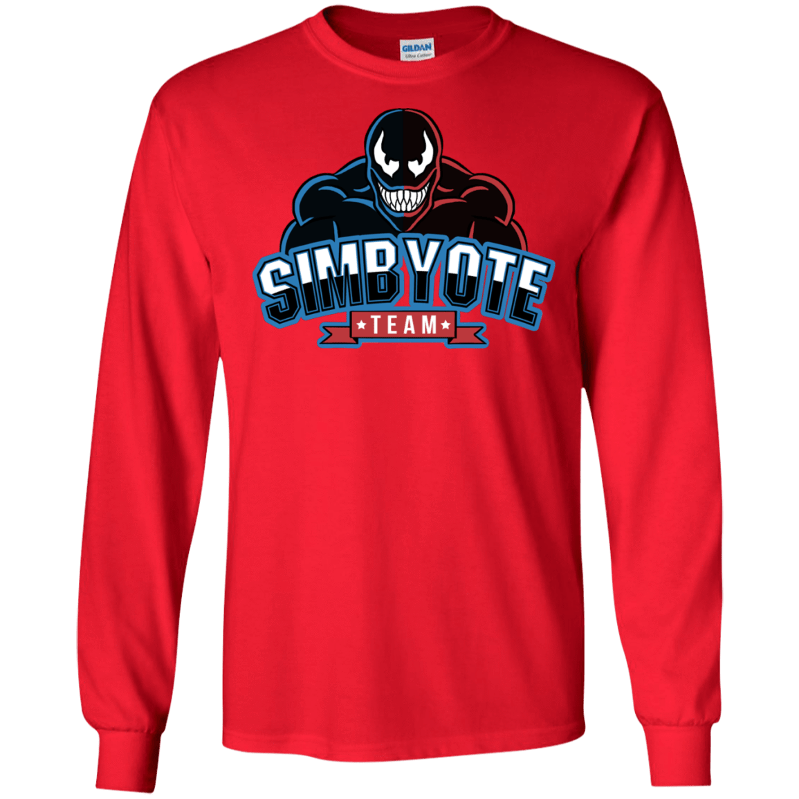 T-Shirts Red / S Symbiote Team Men's Long Sleeve T-Shirt