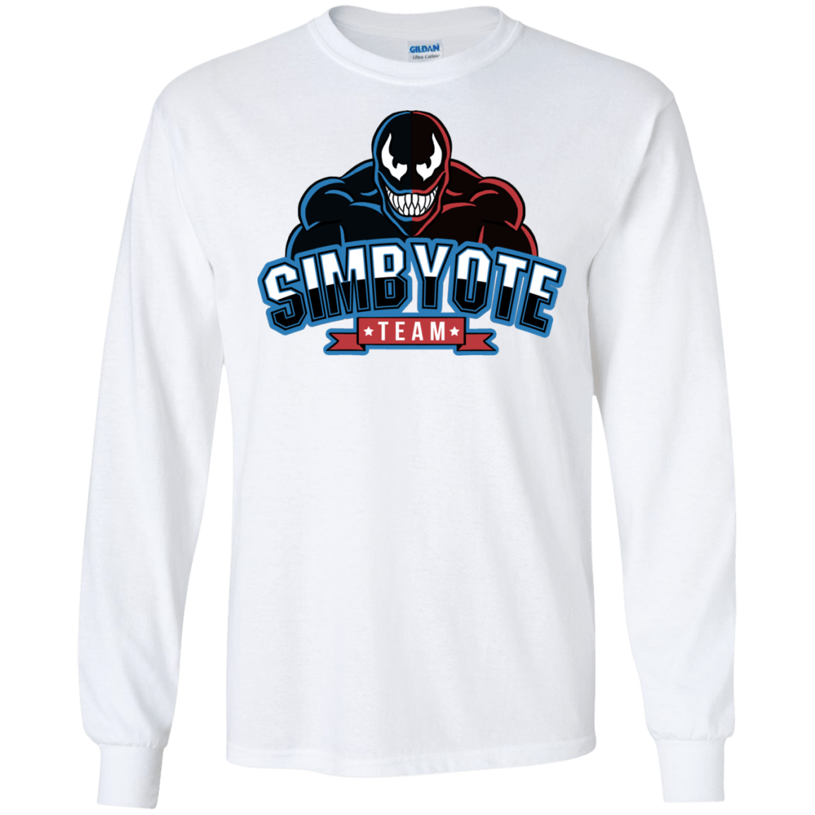 T-Shirts White / S Symbiote Team Men's Long Sleeve T-Shirt