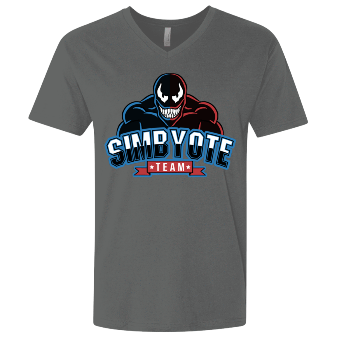T-Shirts Heavy Metal / X-Small Symbiote Team Men's Premium V-Neck