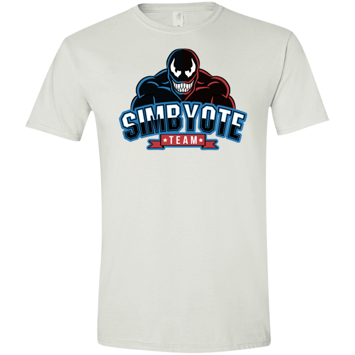 T-Shirts White / X-Small Symbiote Team Men's Semi-Fitted Softstyle
