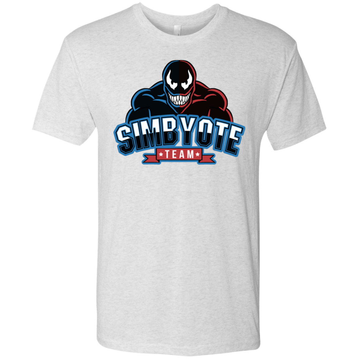 T-Shirts Heather White / S Symbiote Team Men's Triblend T-Shirt
