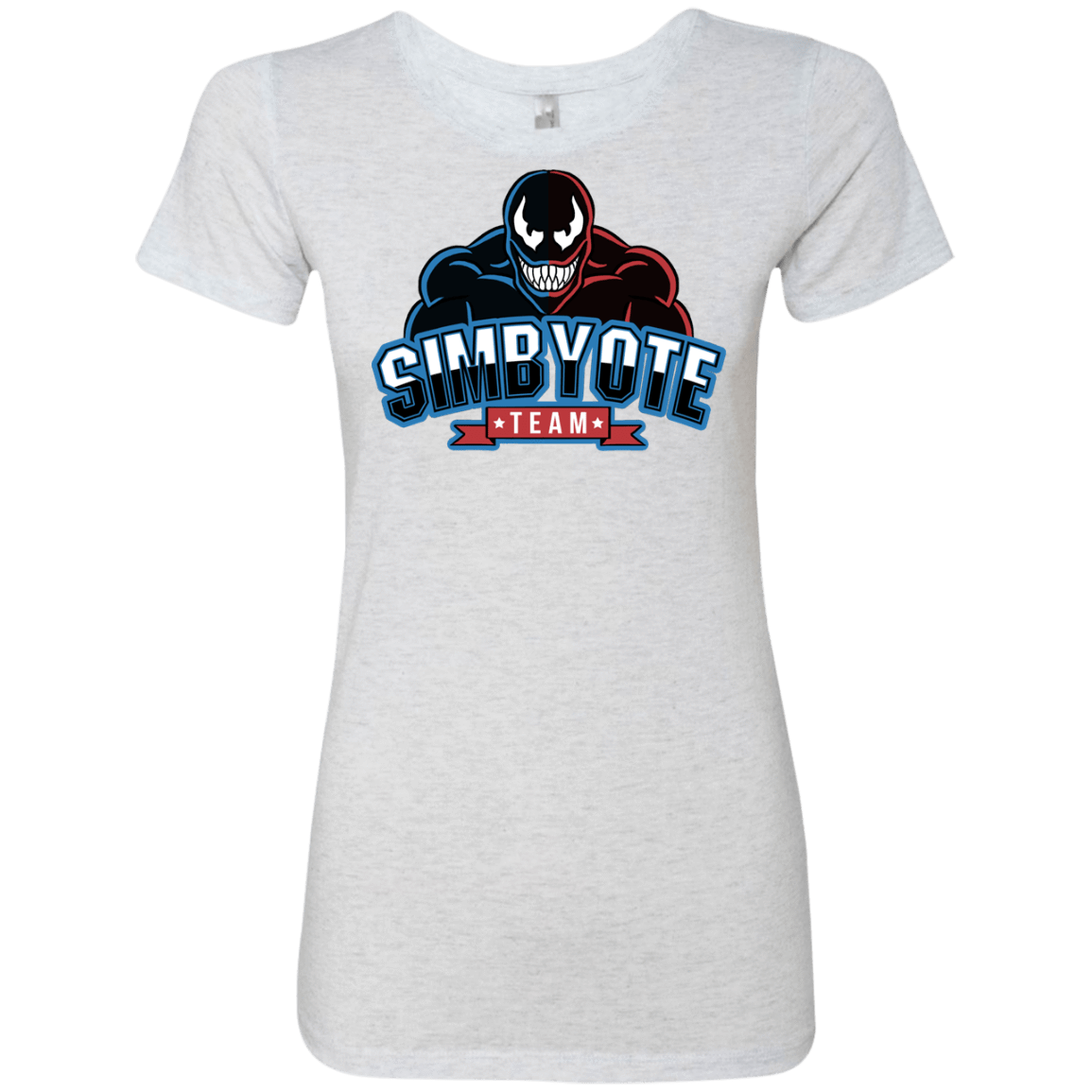 T-Shirts Heather White / S Symbiote Team Women's Triblend T-Shirt