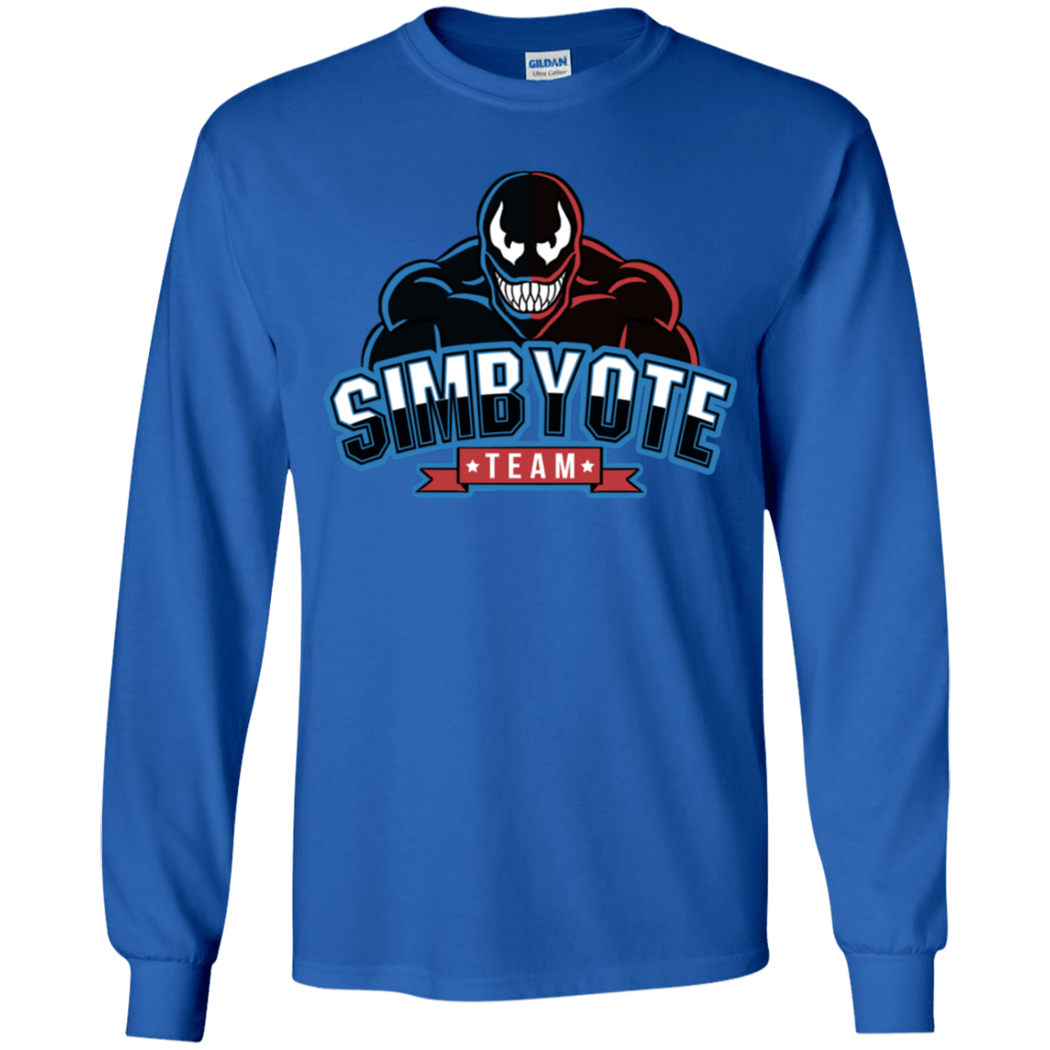 T-Shirts Royal / YS Symbiote Team Youth Long Sleeve T-Shirt