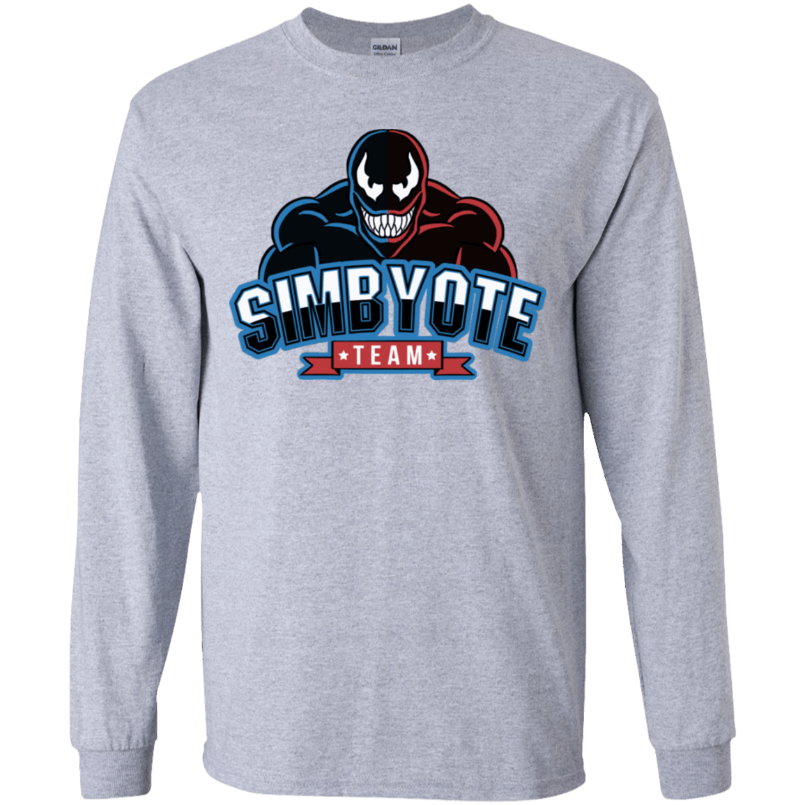 T-Shirts Sport Grey / YS Symbiote Team Youth Long Sleeve T-Shirt