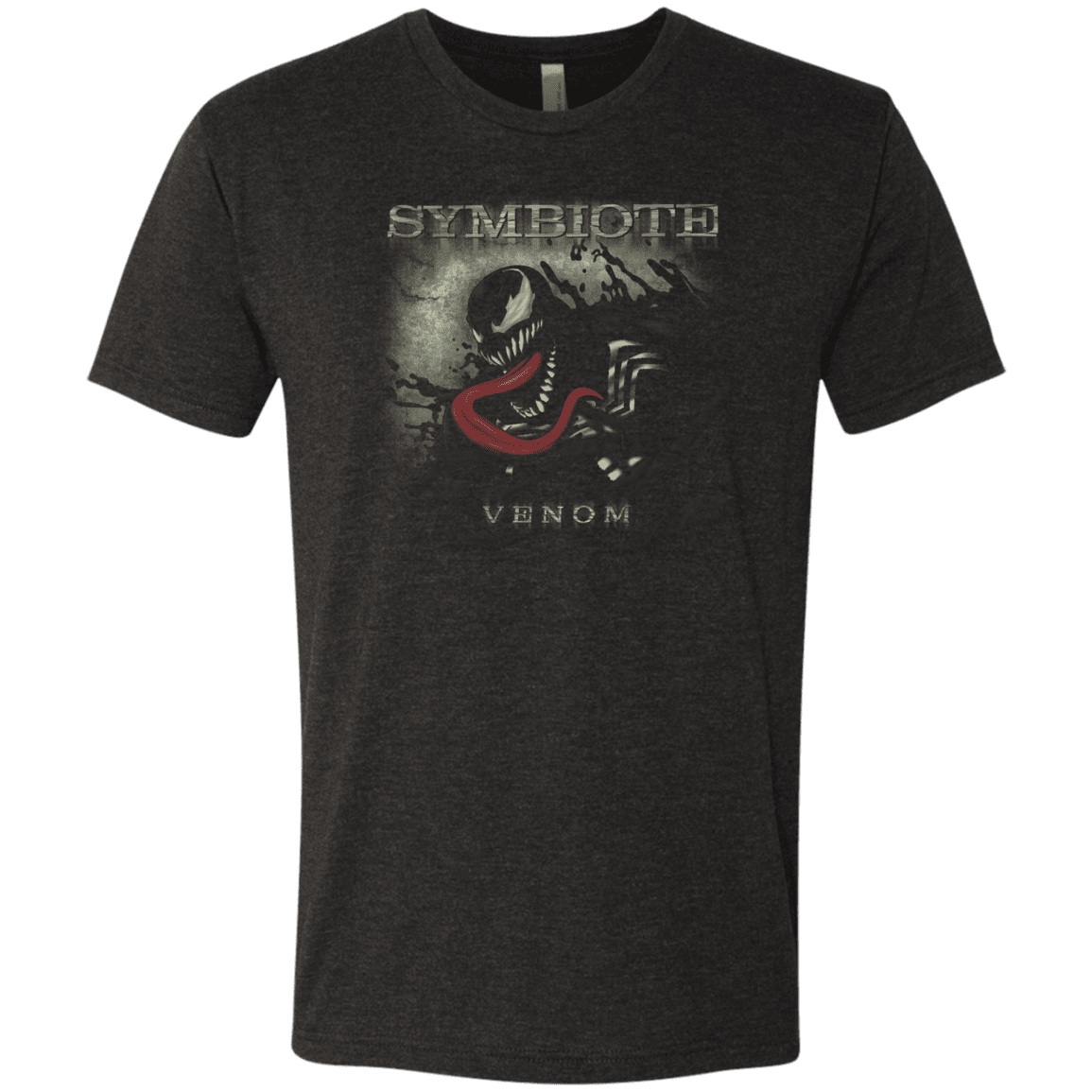T-Shirts Vintage Black / S Symbioted Men's Triblend T-Shirt
