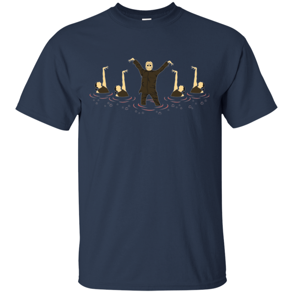T-Shirts Navy / Small Synchronized Voorhees T-Shirt