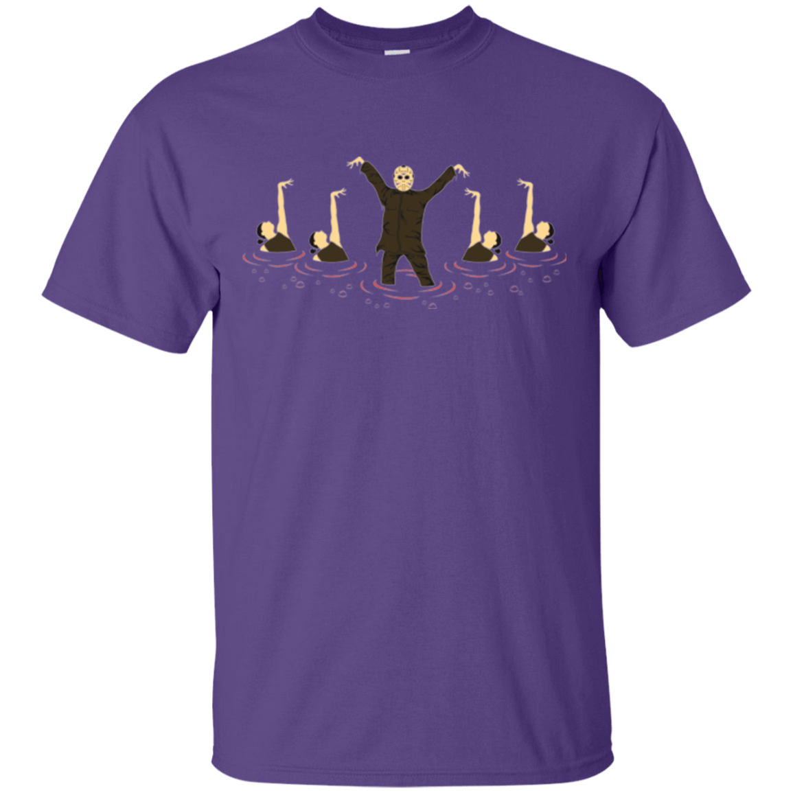 T-Shirts Purple / Small Synchronized Voorhees T-Shirt