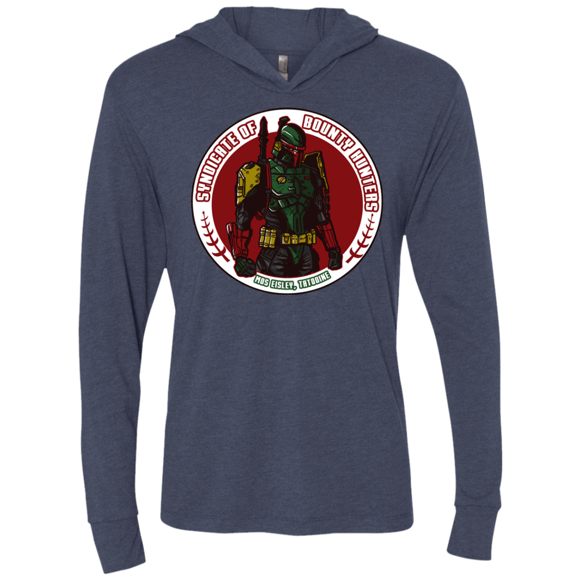 T-Shirts Vintage Navy / X-Small Syndicate Insignia Triblend Long Sleeve Hoodie Tee