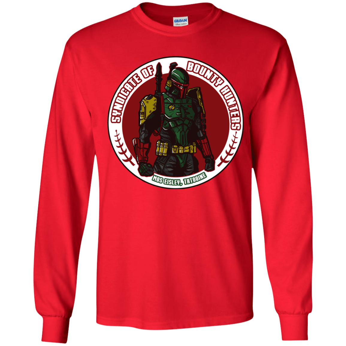 T-Shirts Red / YS Syndicate Insignia Youth Long Sleeve T-Shirt