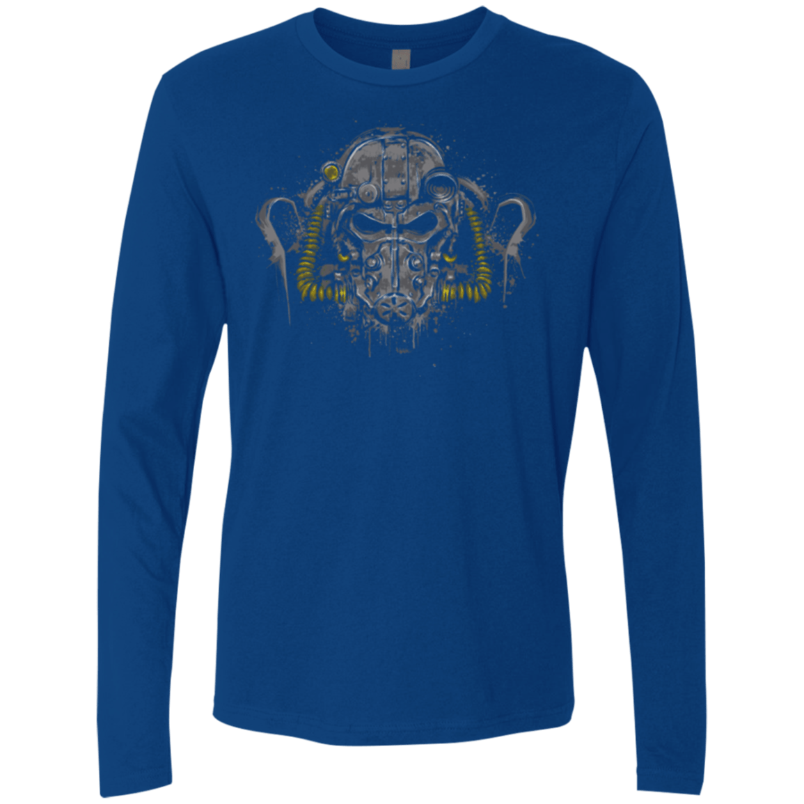 T-Shirts Royal / Small T-60 Power Armor Men's Premium Long Sleeve