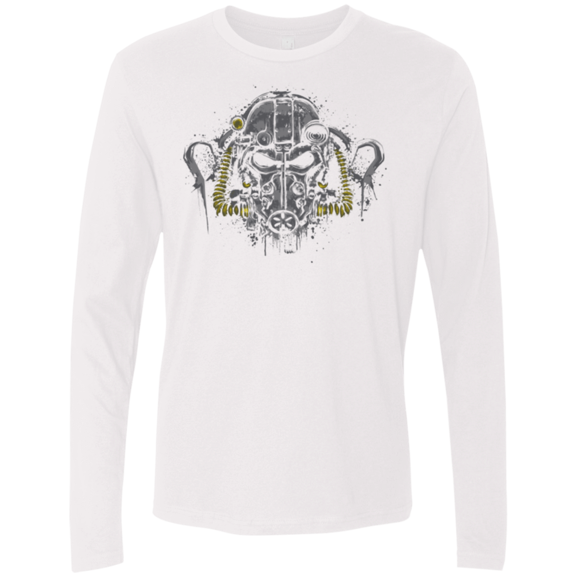 T-Shirts White / Small T-60 Power Armor Men's Premium Long Sleeve