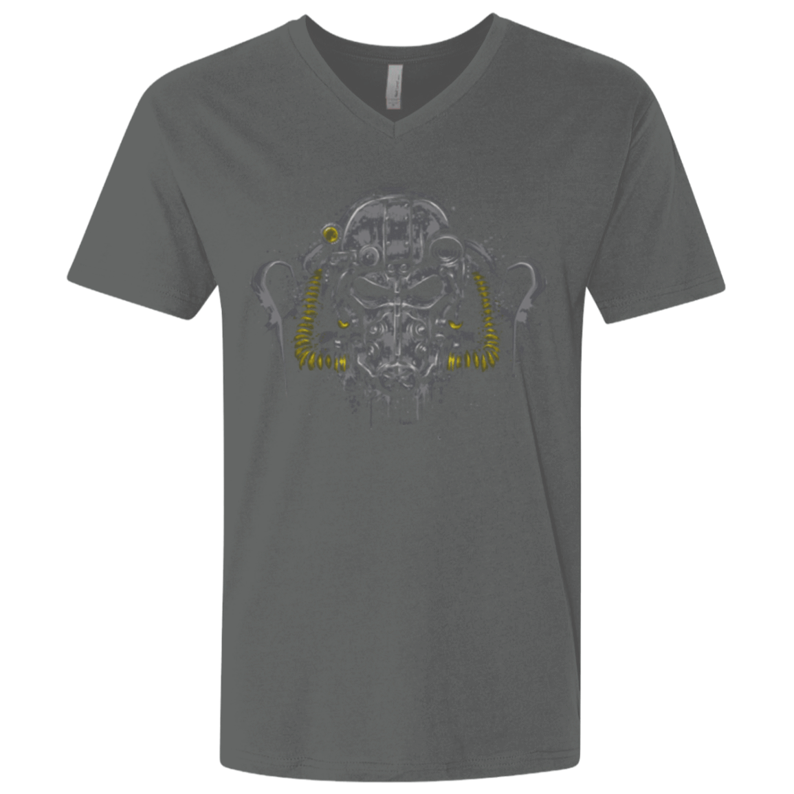 T-Shirts Heavy Metal / X-Small T-60 Power Armor Men's Premium V-Neck