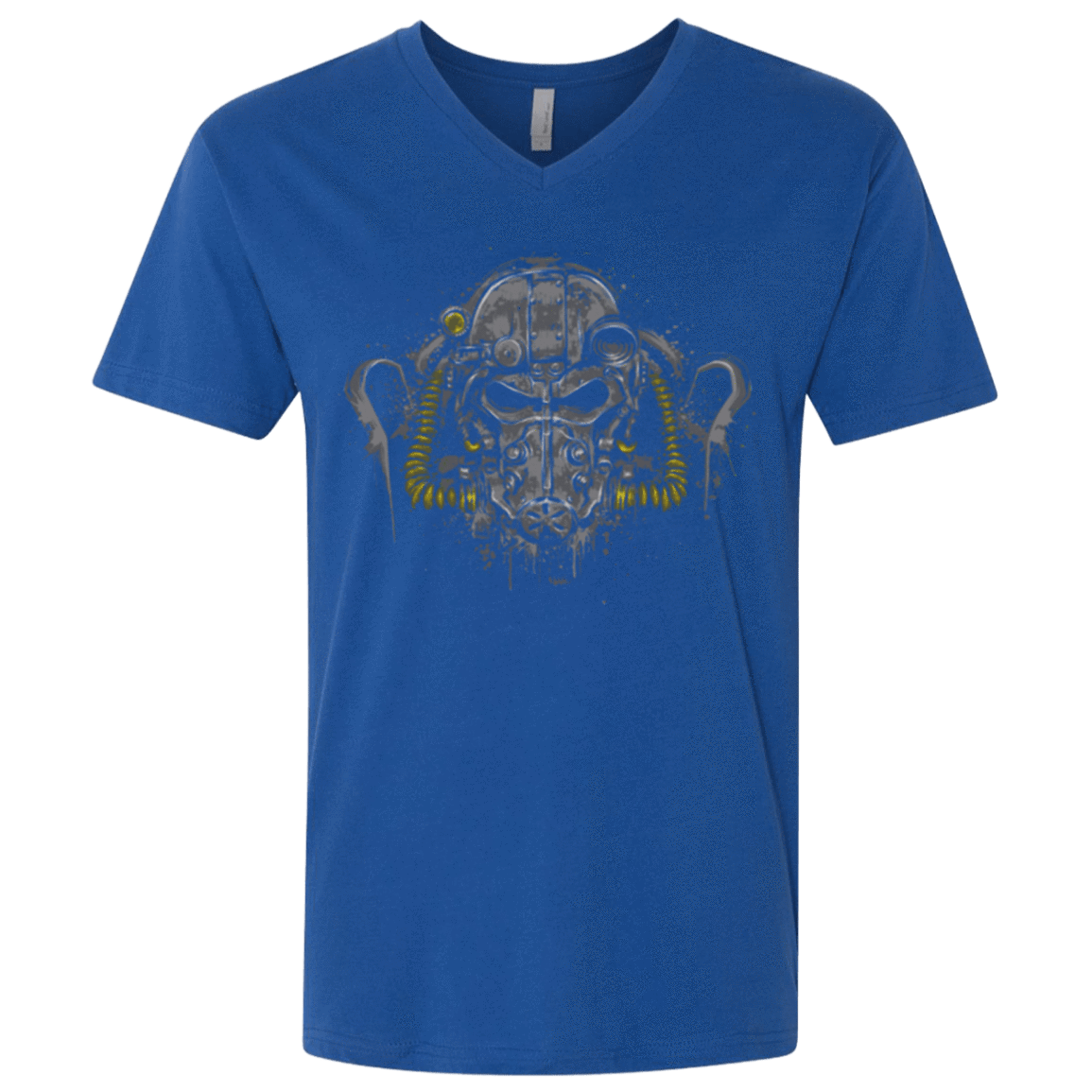 T-Shirts Royal / X-Small T-60 Power Armor Men's Premium V-Neck