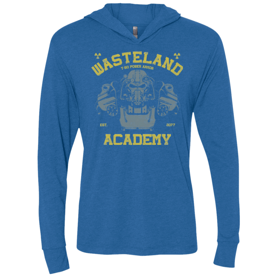 T-Shirts Vintage Royal / X-Small T-60 Series Triblend Long Sleeve Hoodie Tee