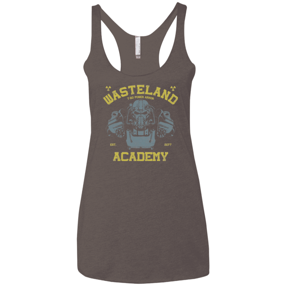 T-Shirts Macchiato / X-Small T-60 Series Women's Triblend Racerback Tank