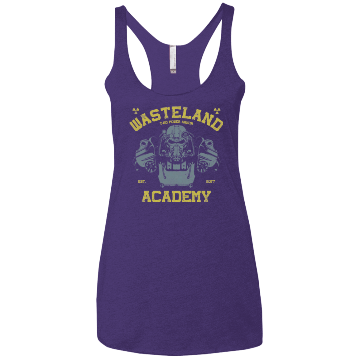 T-Shirts Purple / X-Small T-60 Series Women's Triblend Racerback Tank