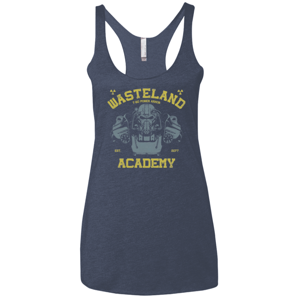 T-Shirts Vintage Navy / X-Small T-60 Series Women's Triblend Racerback Tank