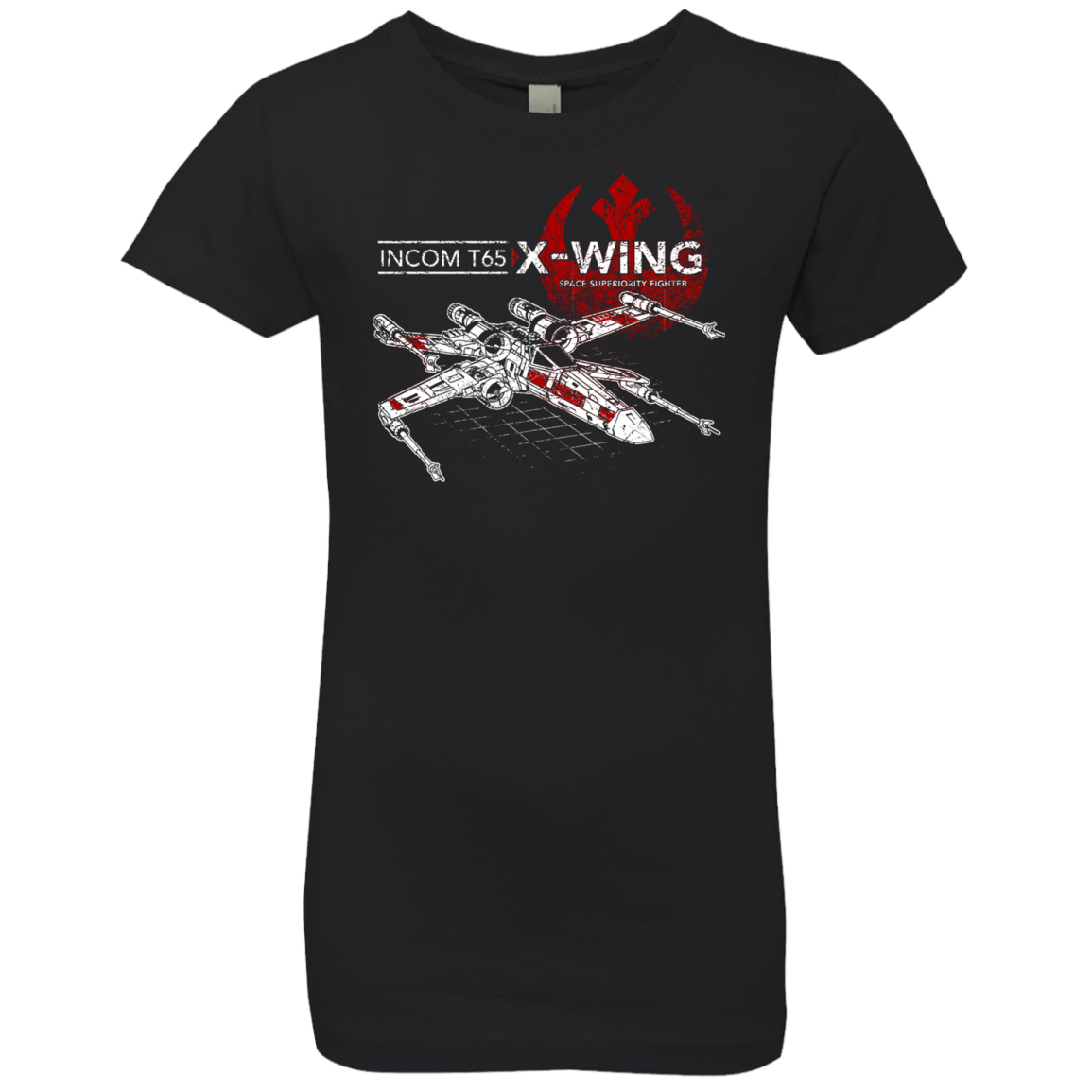 T-Shirts Black / YXS T-65 X-Wing Girls Premium T-Shirt