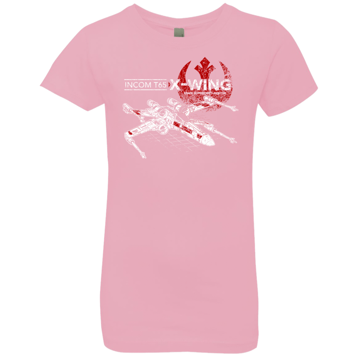 T-Shirts Light Pink / YXS T-65 X-Wing Girls Premium T-Shirt