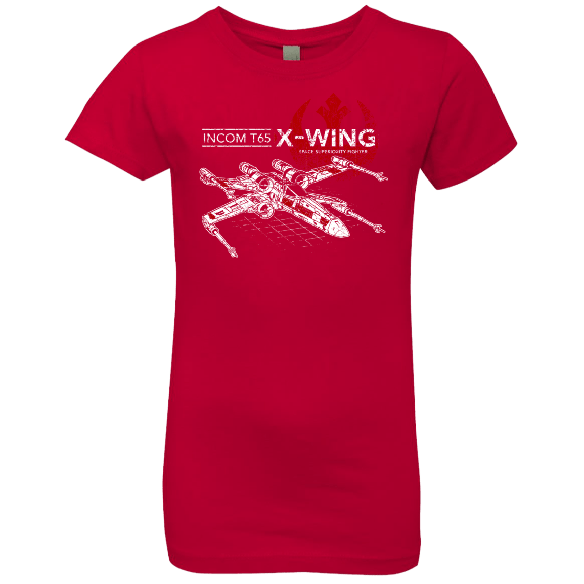 T-Shirts Red / YXS T-65 X-Wing Girls Premium T-Shirt