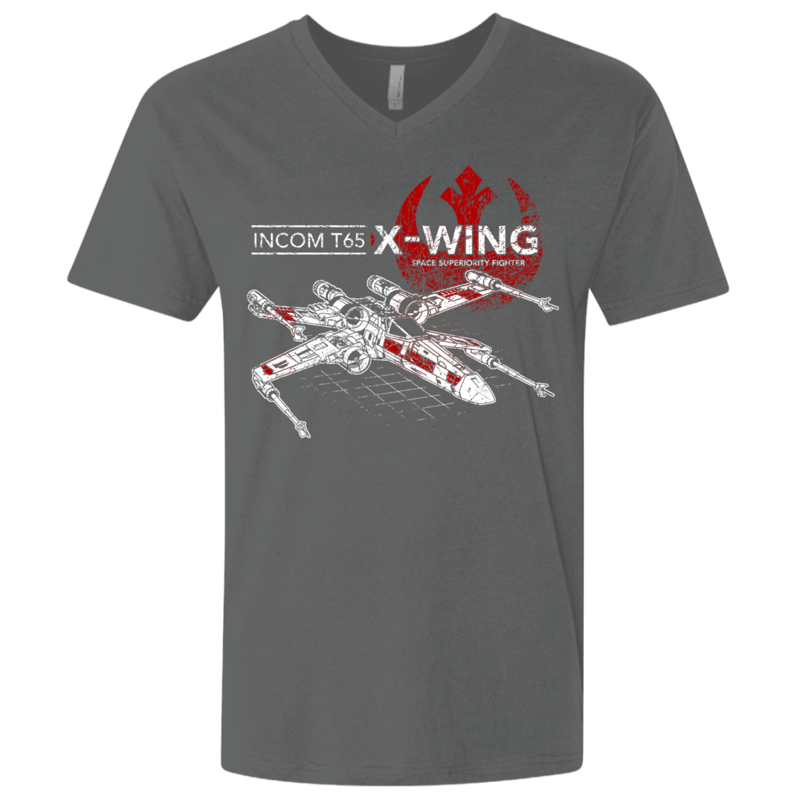 T-Shirts Heavy Metal / X-Small T-65 X-Wing Men's Premium V-Neck