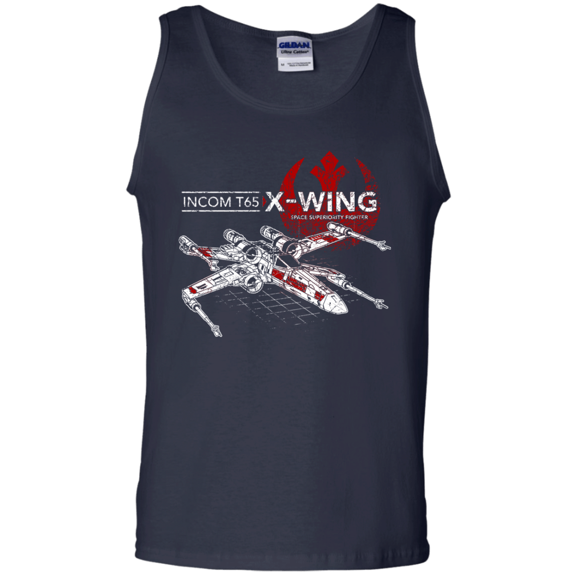 T-Shirts Navy / S T-65 X-Wing Men's Tank Top