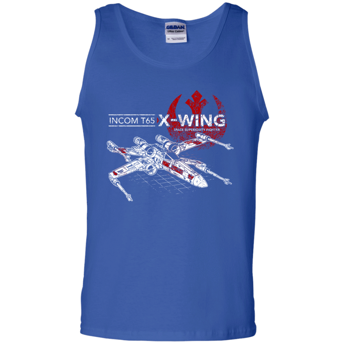 T-Shirts Royal / S T-65 X-Wing Men's Tank Top