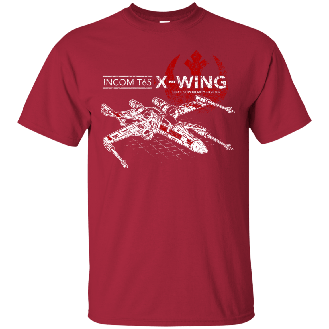 T-Shirts Cardinal / S T-65 X-Wing T-Shirt