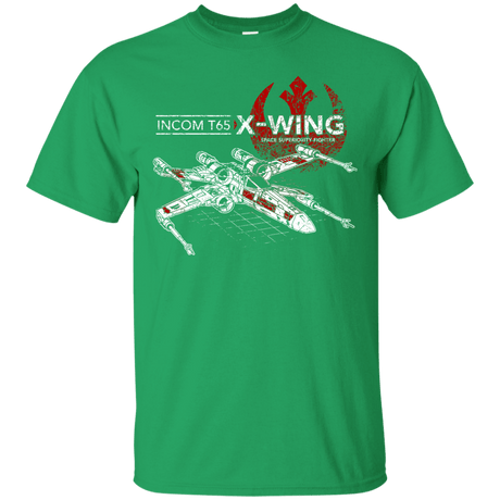 T-Shirts Irish Green / S T-65 X-Wing T-Shirt
