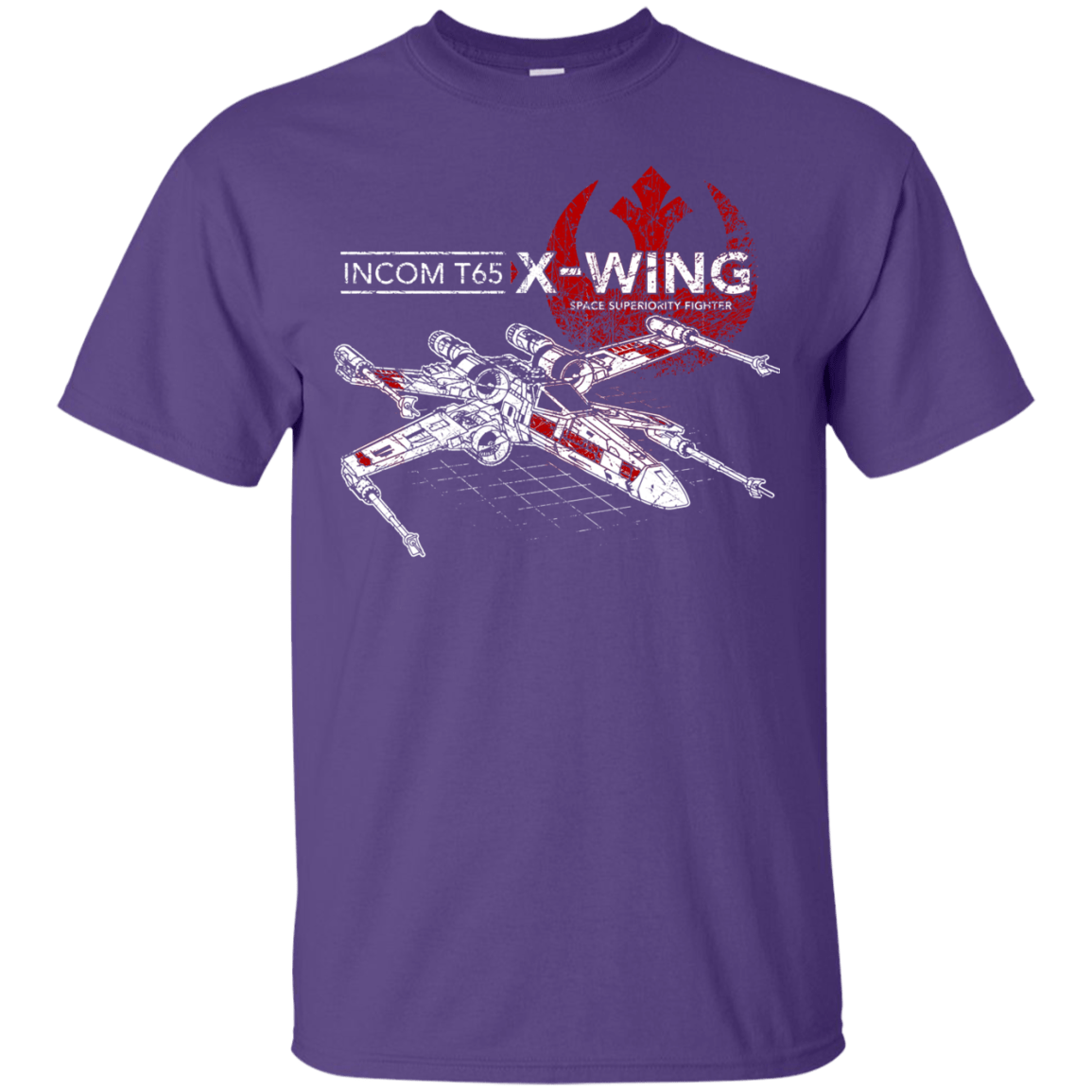 T-Shirts Purple / S T-65 X-Wing T-Shirt