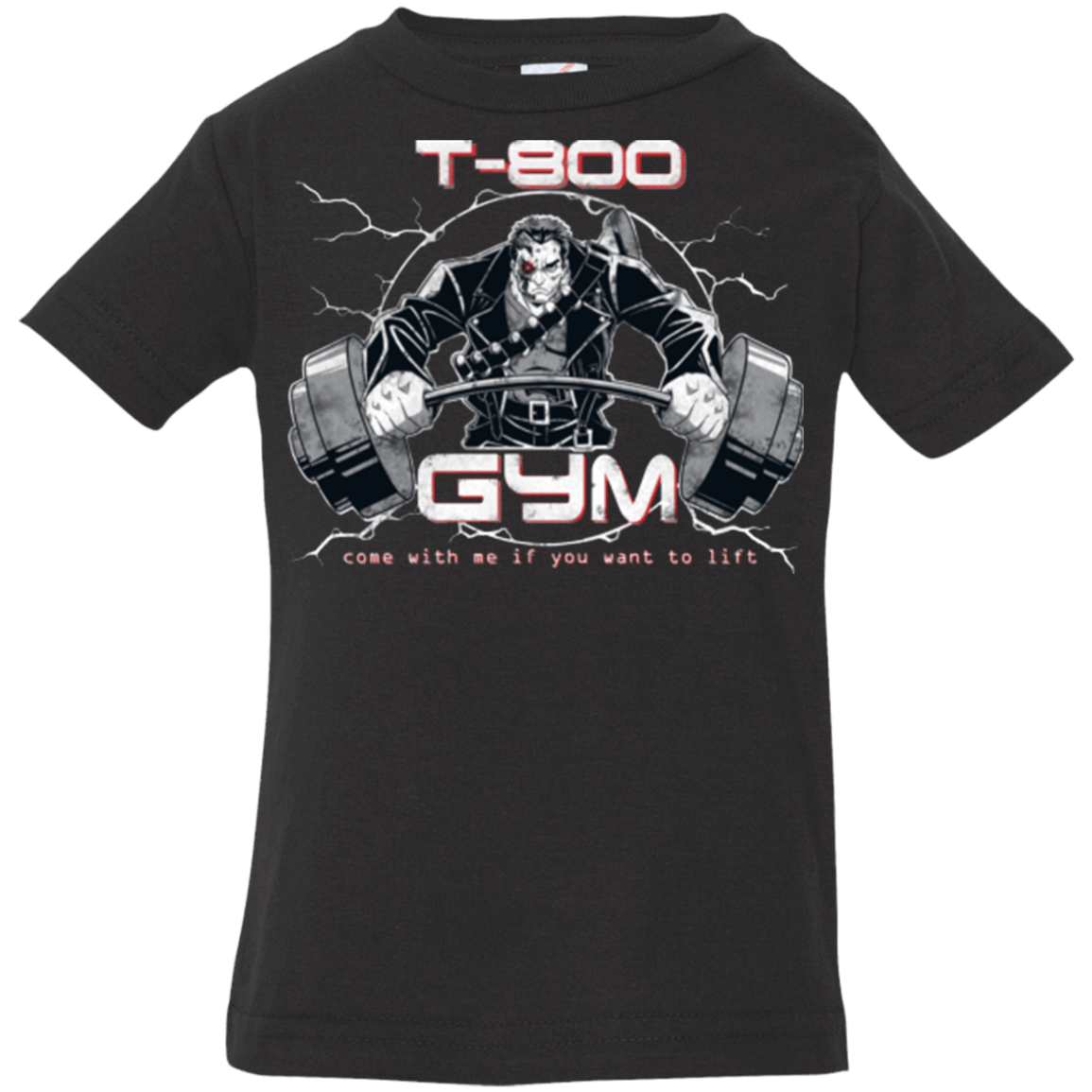 T-Shirts Black / 6 Months T-800 gym Infant Premium T-Shirt