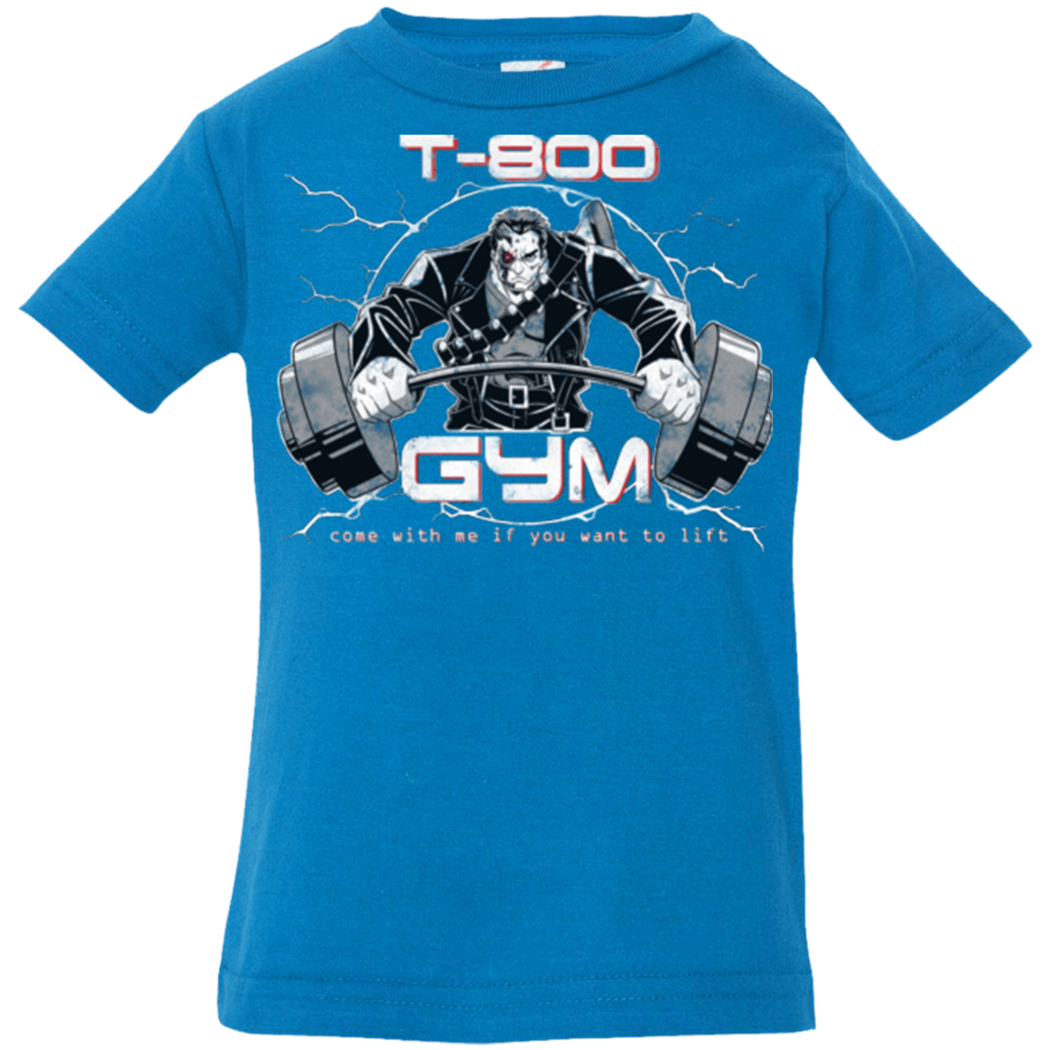 T-Shirts Cobalt / 6 Months T-800 gym Infant Premium T-Shirt