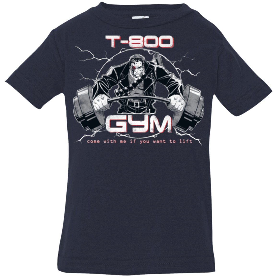 T-Shirts Navy / 6 Months T-800 gym Infant Premium T-Shirt
