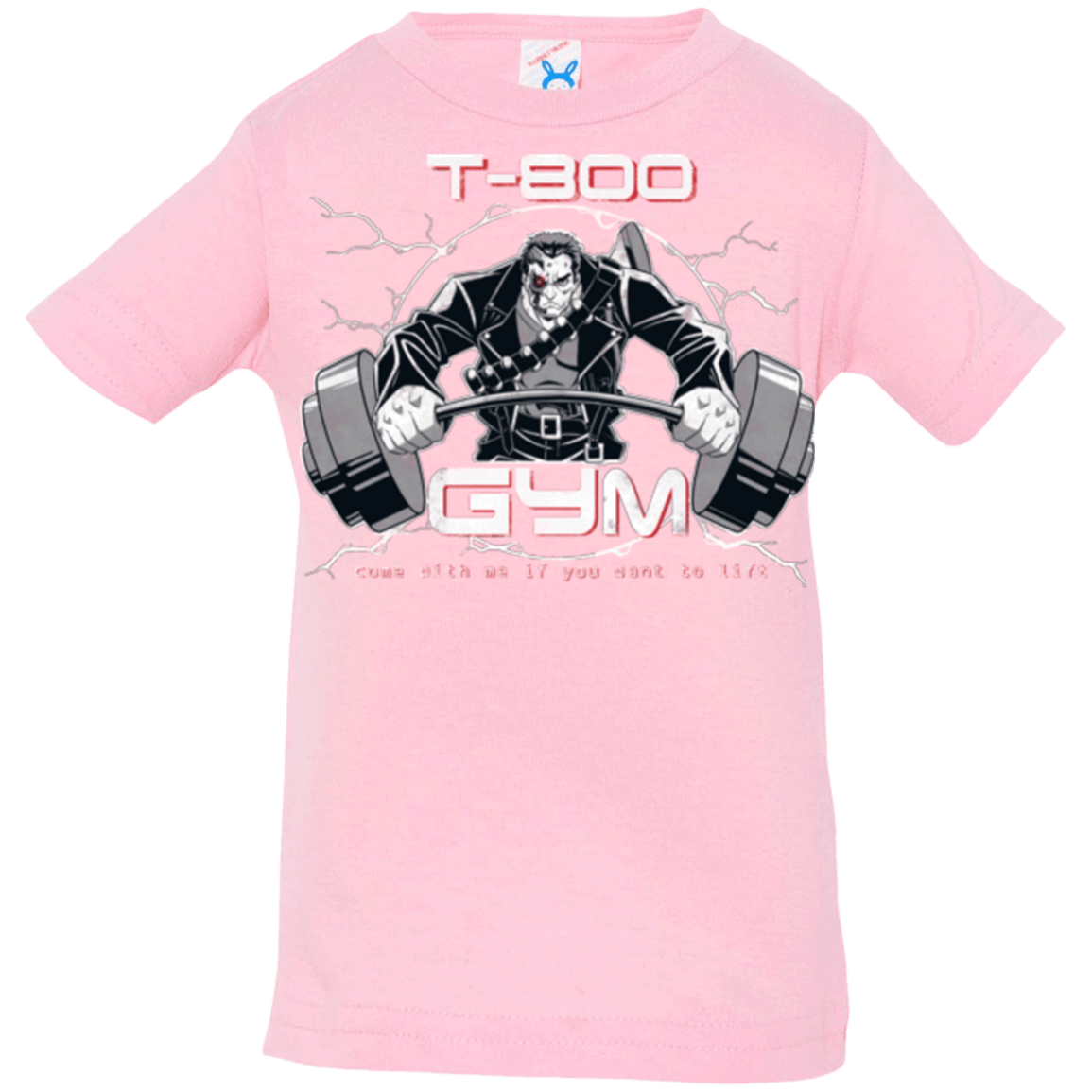 T-Shirts Pink / 6 Months T-800 gym Infant Premium T-Shirt