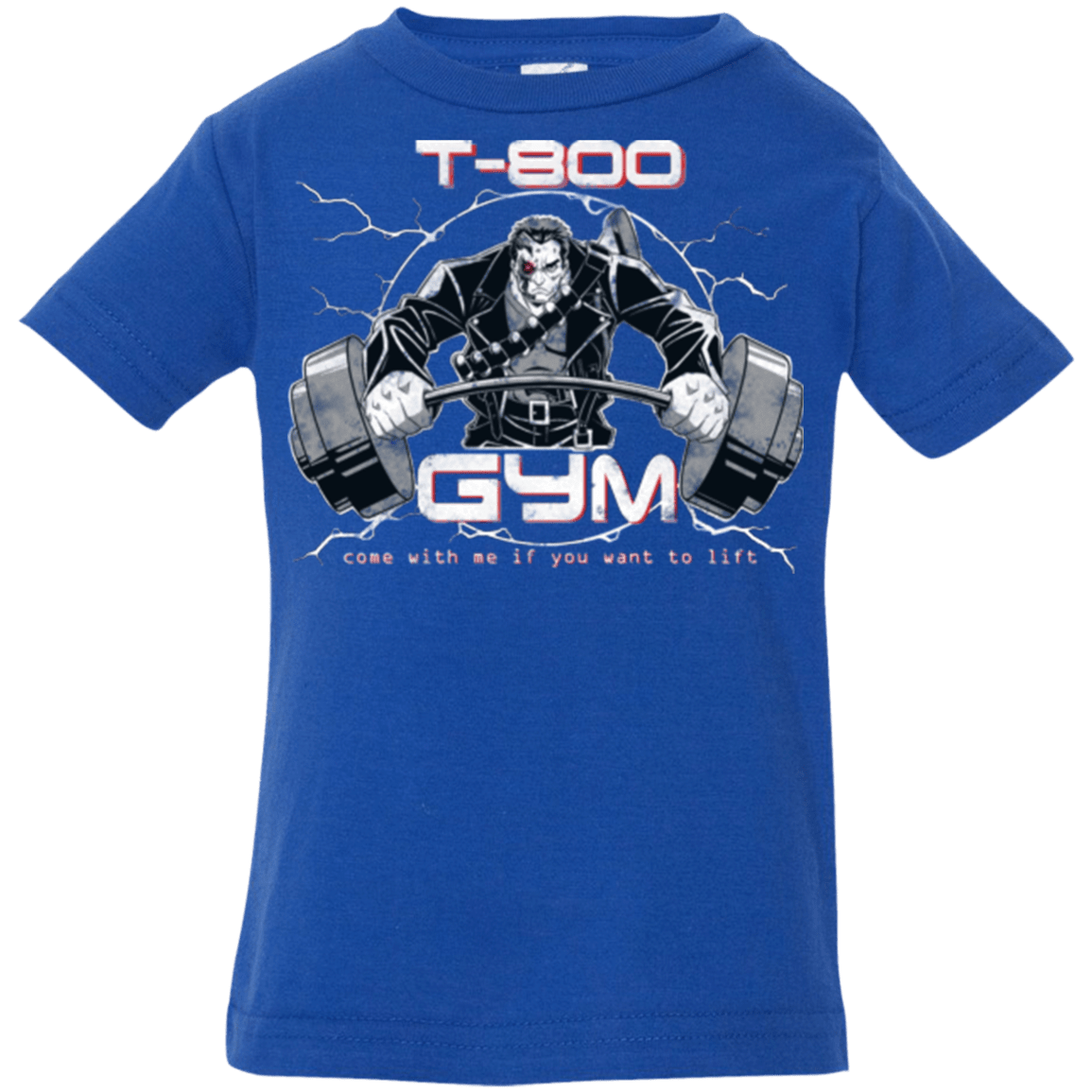T-Shirts Royal / 6 Months T-800 gym Infant Premium T-Shirt