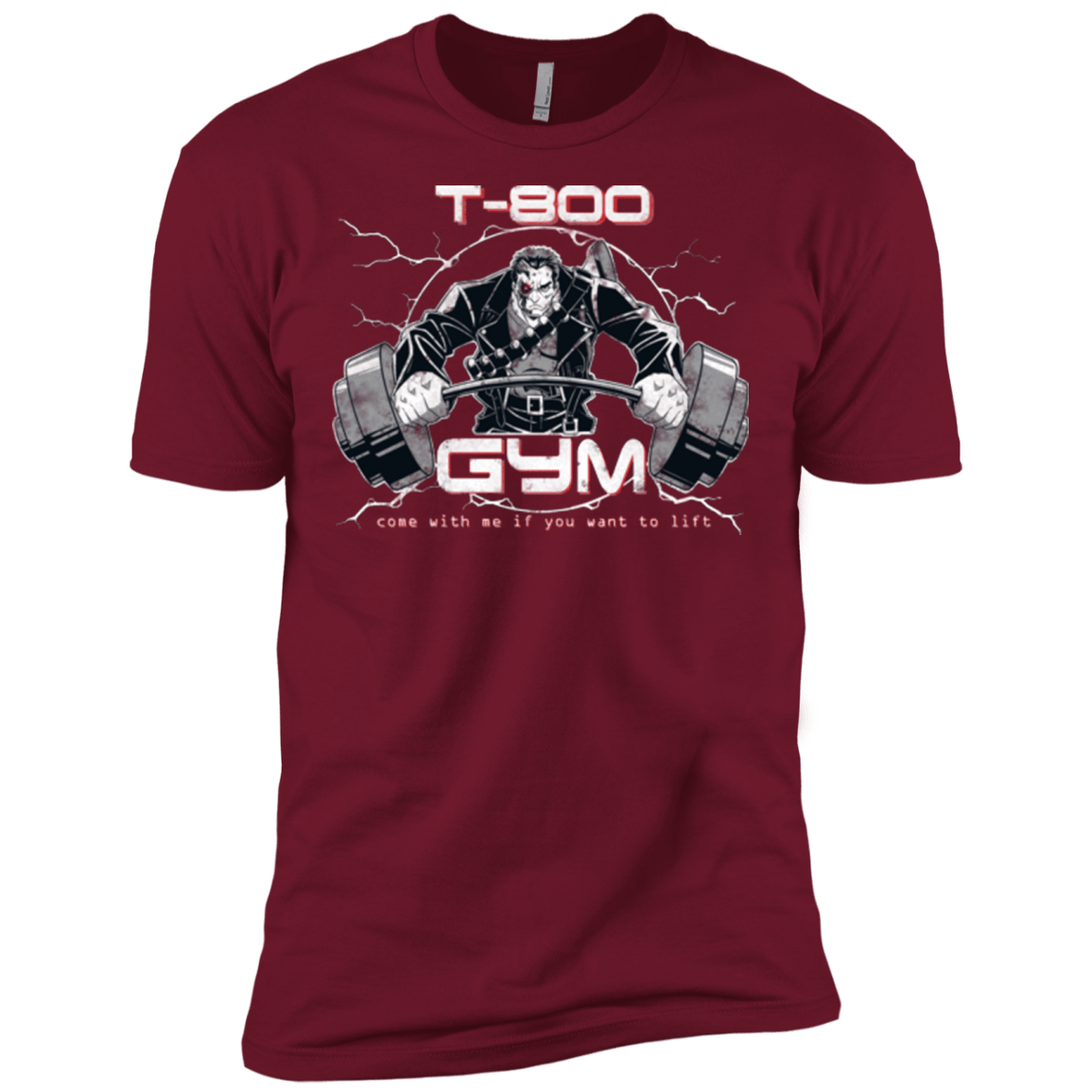 T-Shirts Cardinal / X-Small T-800 gym Men's Premium T-Shirt