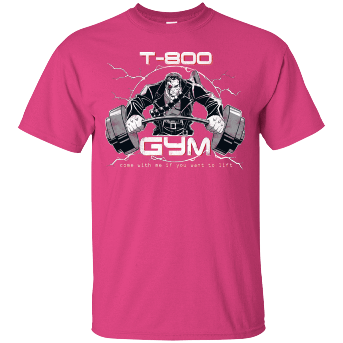 T-Shirts Heliconia / Small T-800 gym T-Shirt