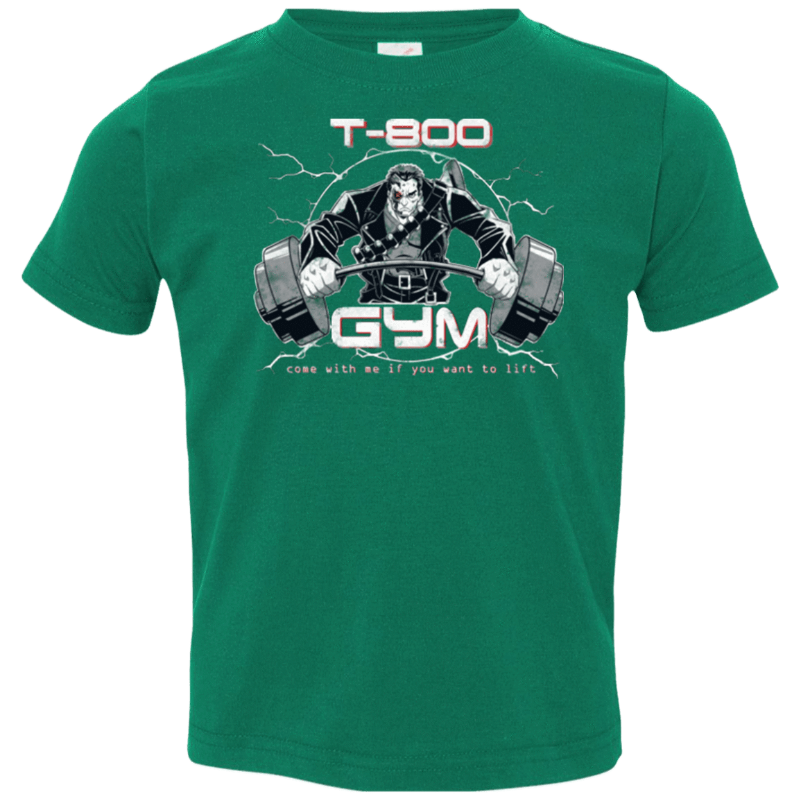 T-Shirts Kelly / 2T T-800 gym Toddler Premium T-Shirt