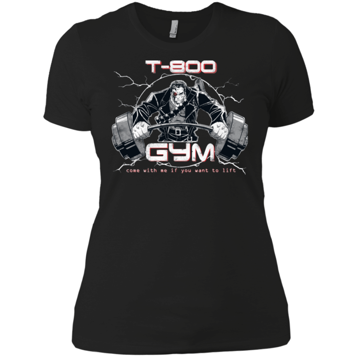 T-Shirts Black / X-Small T-800 gym Women's Premium T-Shirt
