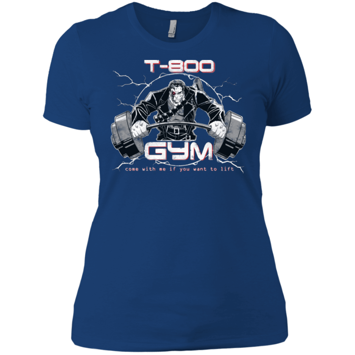 T-Shirts Royal / X-Small T-800 gym Women's Premium T-Shirt