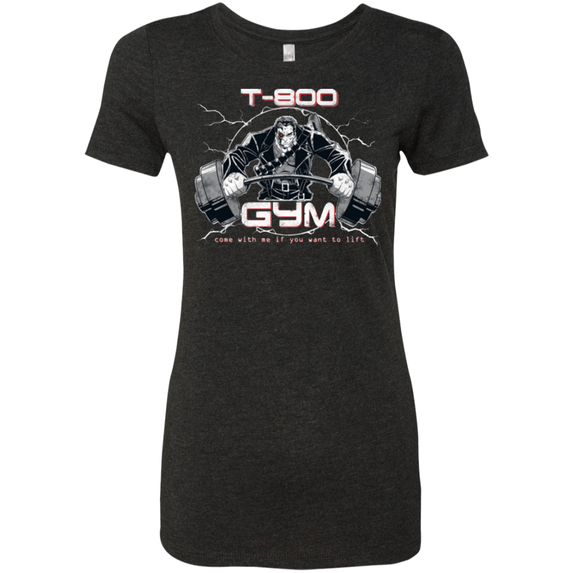 T-Shirts Vintage Black / Small T-800 gym Women's Triblend T-Shirt
