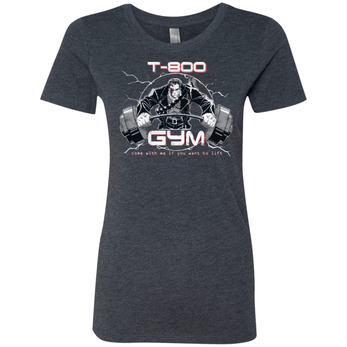 T-Shirts Vintage Navy / Small T-800 gym Women's Triblend T-Shirt