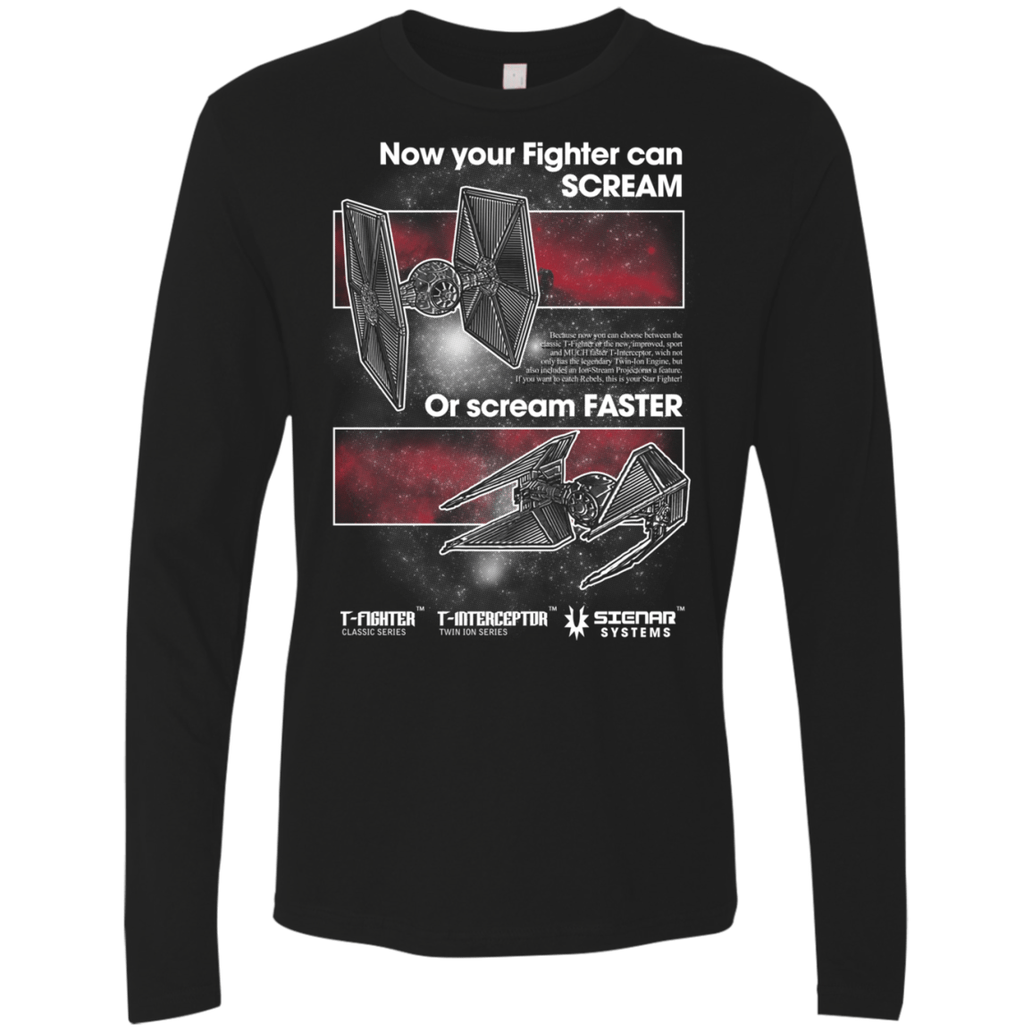 T-Shirts Black / Small T-Fighters Men's Premium Long Sleeve