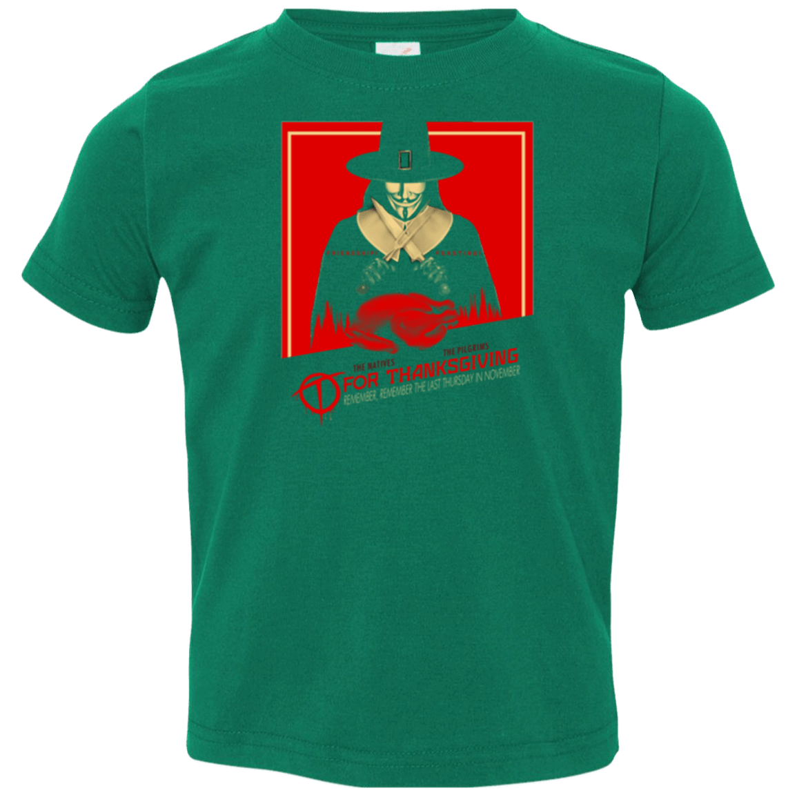 T-Shirts Kelly / 2T T for Thanksgiving Toddler Premium T-Shirt