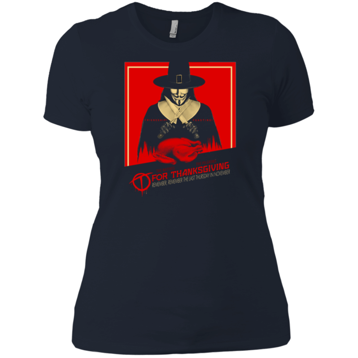 T-Shirts Midnight Navy / X-Small T for Thanksgiving Women's Premium T-Shirt