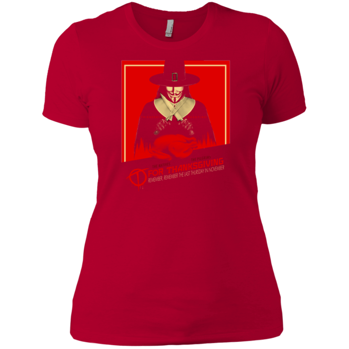 T-Shirts Red / X-Small T for Thanksgiving Women's Premium T-Shirt