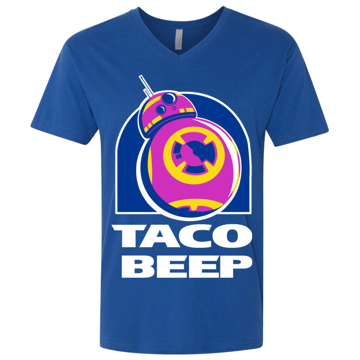 T-Shirts Royal / X-Small Taco Beep Men's Premium V-Neck