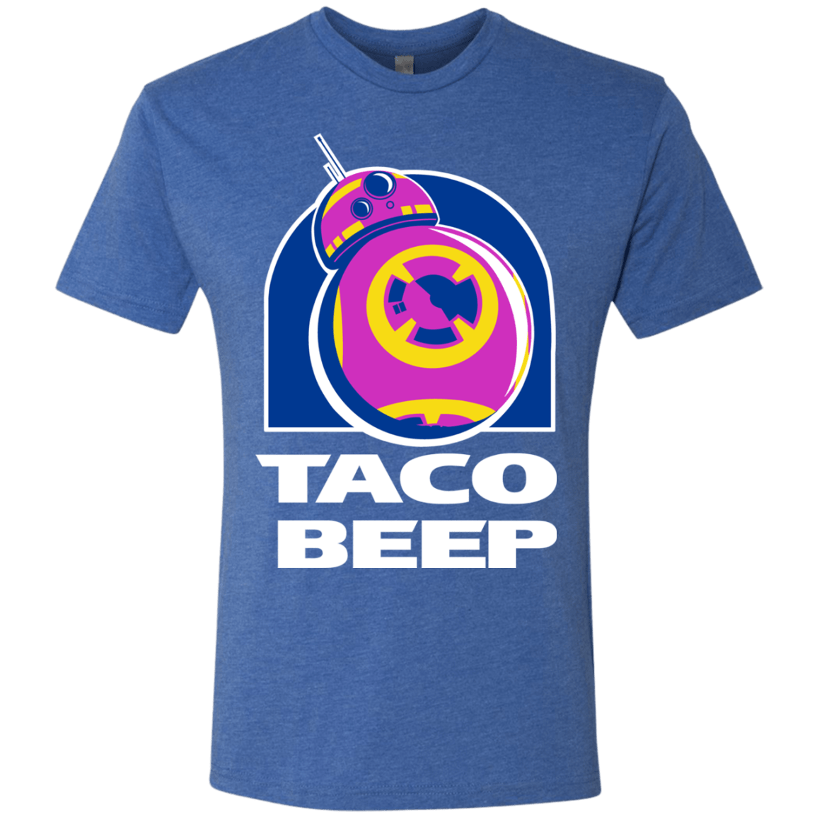 T-Shirts Vintage Royal / S Taco Beep Men's Triblend T-Shirt